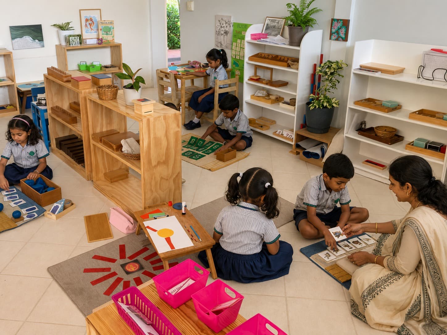 Hands-on Montessori Learning